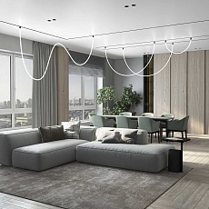 Трековый светодиодный светильник Elektrostandard Full Light N03 65W 4200K 85027/01 a061183 3