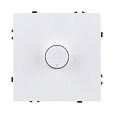 Светорегулятор для светодиодных ламп 200W, белый матовый Kollinger Eclipse EC-023WH