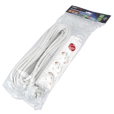 Удлинитель Uniel Ultra 3гн х 10м с/з S-GCU3-10B White UL-00010014 2