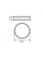 Потолочный светильник Kanlux Jasmin 370-B 29208 1