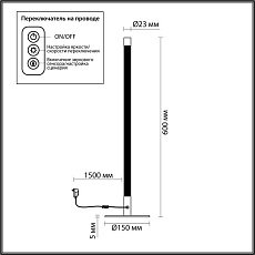 Настольная лампа Odeon Light Fillini 4335/14TL 3