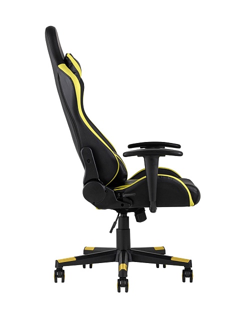 Игровое кресло TopChairs Gallardo желтое SA-R-1103 yellow фото 3