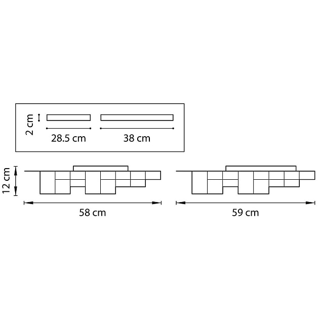 Потолочная светодиодная люстра Lightstar Favo 750121 Фото № 2
