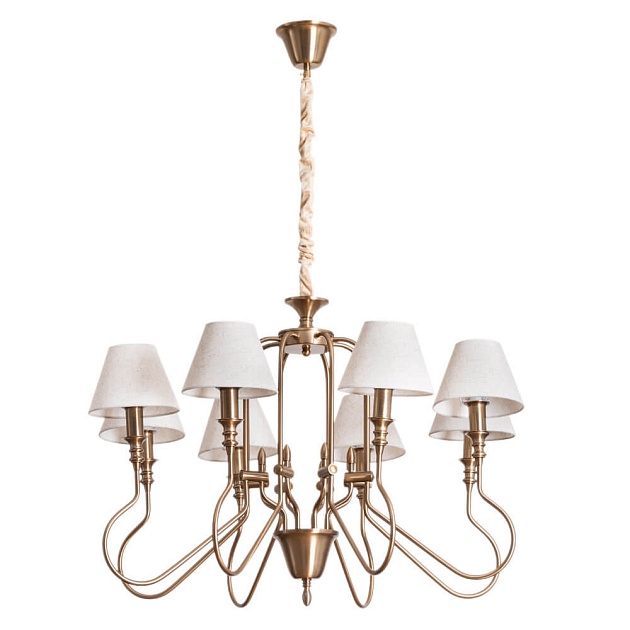 Подвесная люстра Arte Lamp Agio A6086LM-8PB Фото № 1