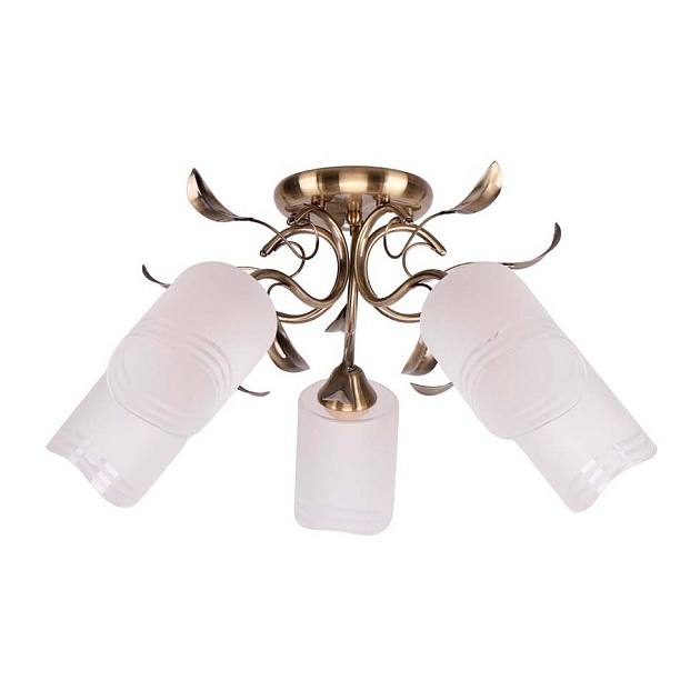 Потолочная люстра ЭкономСвет 10052/5AB WT Фото № 1