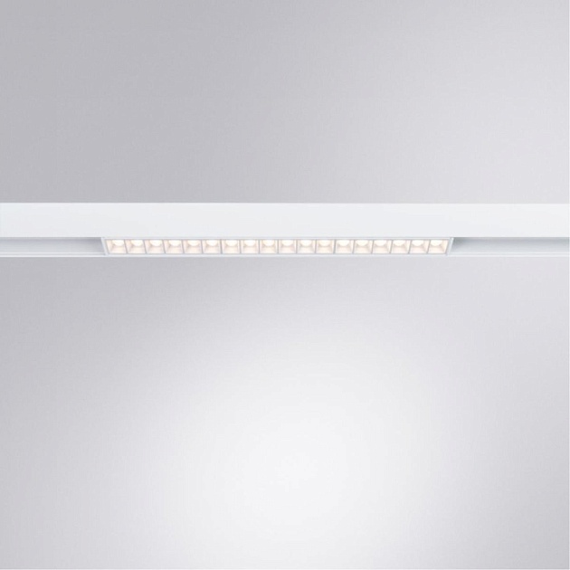 Трековый светодиодный светильник Arte Lamp Linea A4665PL-1WH фото 2