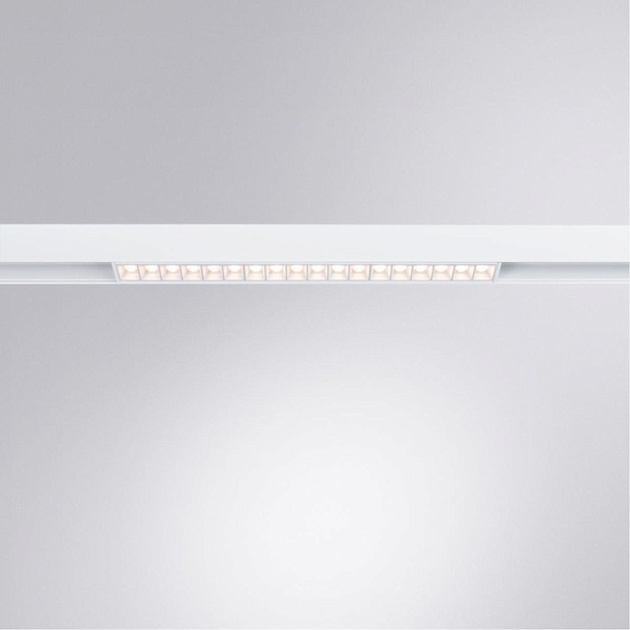 Трековый светодиодный светильник Arte Lamp Linea A4665PL-1WH Фото № 2