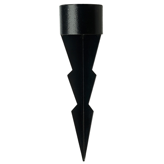 ДГ-01 Держатель грунтовый для светильников НТУ, черный изображение 1 ДГ-01 Держатель грунтовый для светильников НТУ, черный Фото № 1