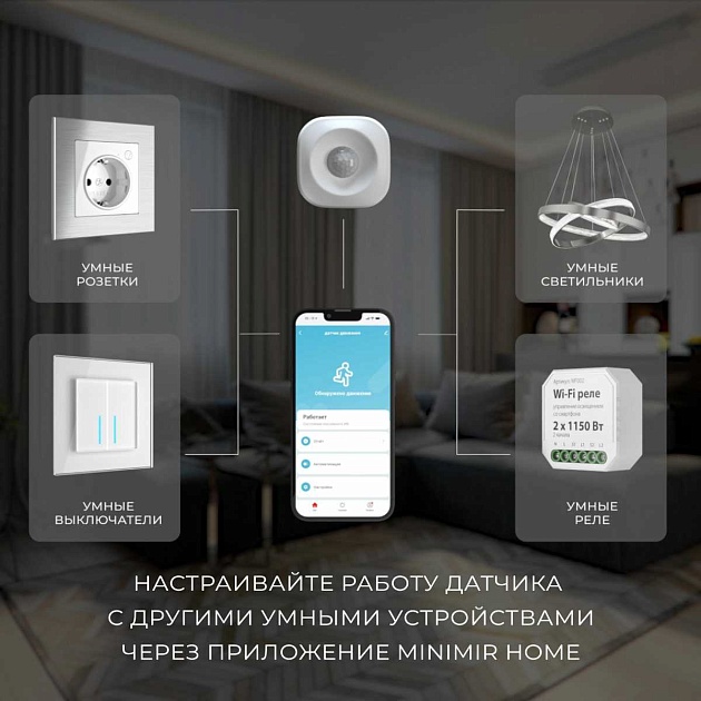 Датчик движения Elektrostandard 76230/00 4690389186783 Фото № 3