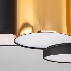 Потолочный светильник TK Lighting 3447 Mona Black/Gold 4