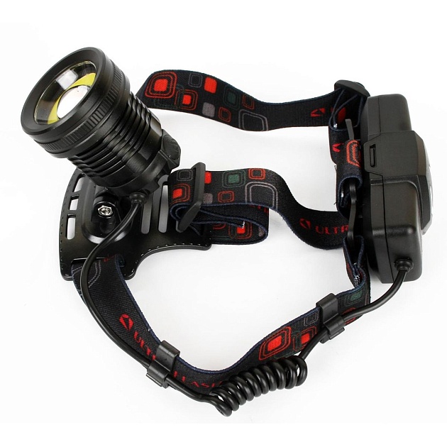 Налобный светодиодный фонарь Ultraflash Headlite аккумуляторный 100х90 300 лм E1335 13905 изображение 1 Налобный светодиодный фонарь Ultraflash Headlite аккумуляторный 100х90 300 лм E1335 13905 Фото № 1