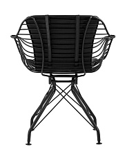 Кресло Stool Group Thomas черное с черной подушкой TMS-18A-P18 BL/BL 2
