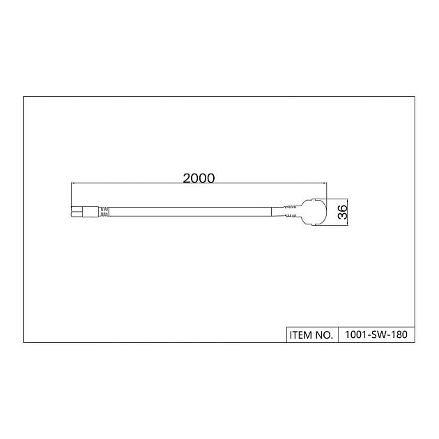 Сетевой шнур Favourite Unika 1001-SW-180 Фото № 2