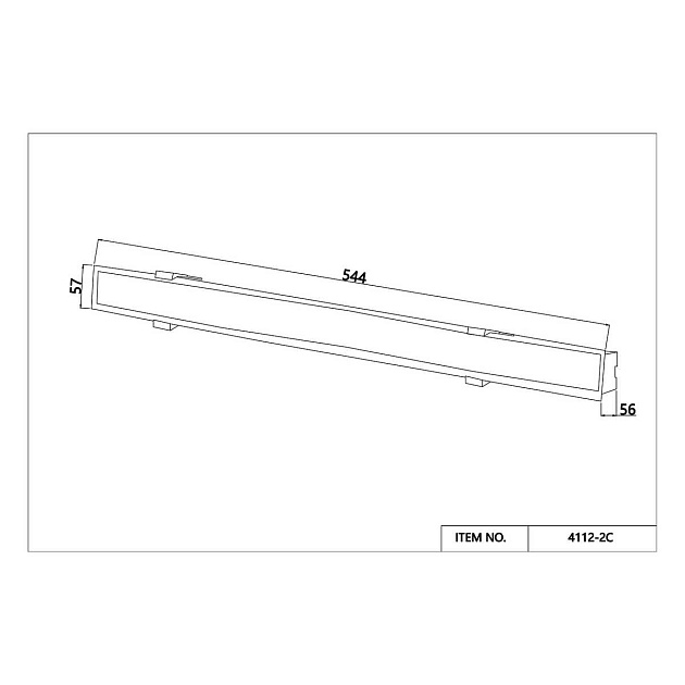 Встраиваемый светодиодный светильник Favourite Aplot 4112-2C изображение 2 Встраиваемый светодиодный светильник Favourite Aplot 4112-2C Фото № 2