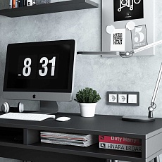 Рамка Werkel Elite на 3 поста графит W0032440 4690389180774 4