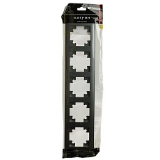 Рамка 5-постовая Stekker Катрин графит PFR00-7005-06 39811 2