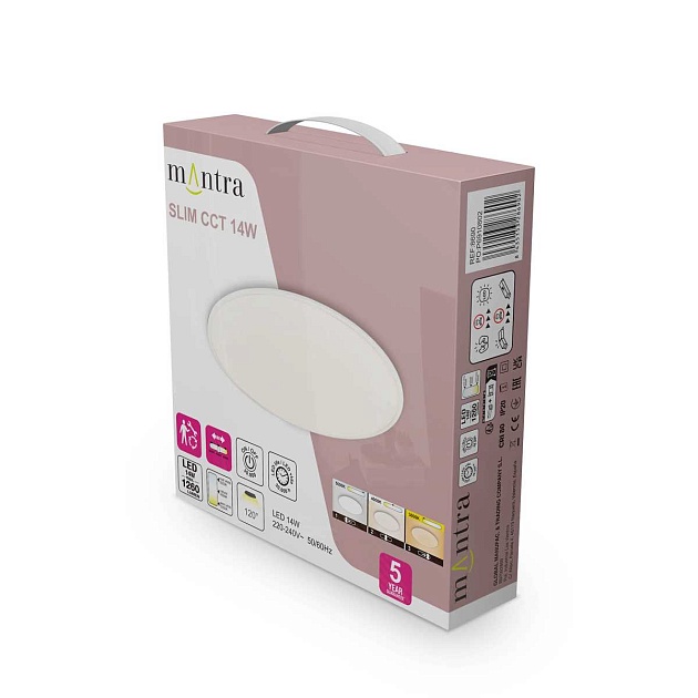 Потолочный светильник Mantra SLIM CCT 8691 изображение 7 Потолочный светильник Mantra SLIM CCT 8691 Фото № 7