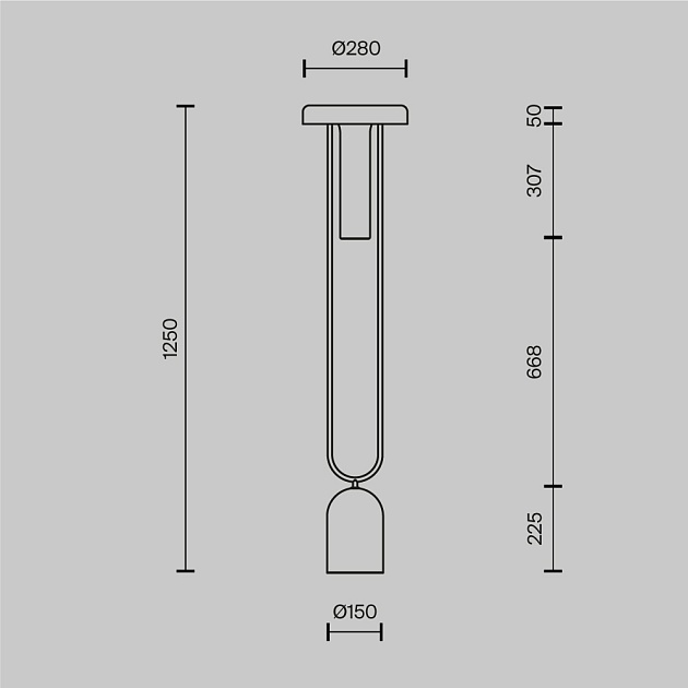 Торшер Maytoni MOD463FL-L24BS3K Фото № 7