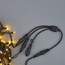 Провод-разветвитель для гирлянд Uniel UCX-F90 S3/0.4M/BK UL-00013235 3