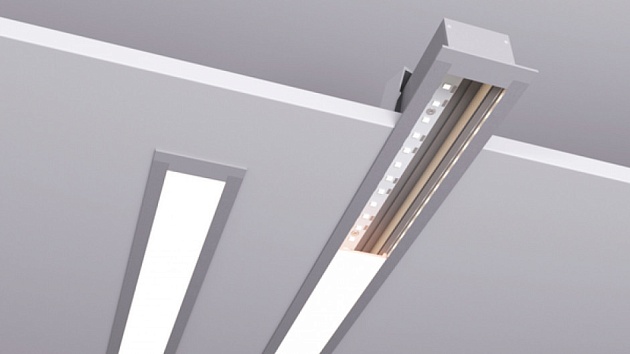 Встраиваемый светодиодный светильник Siled Linea Inner 7370008 Фото № 1