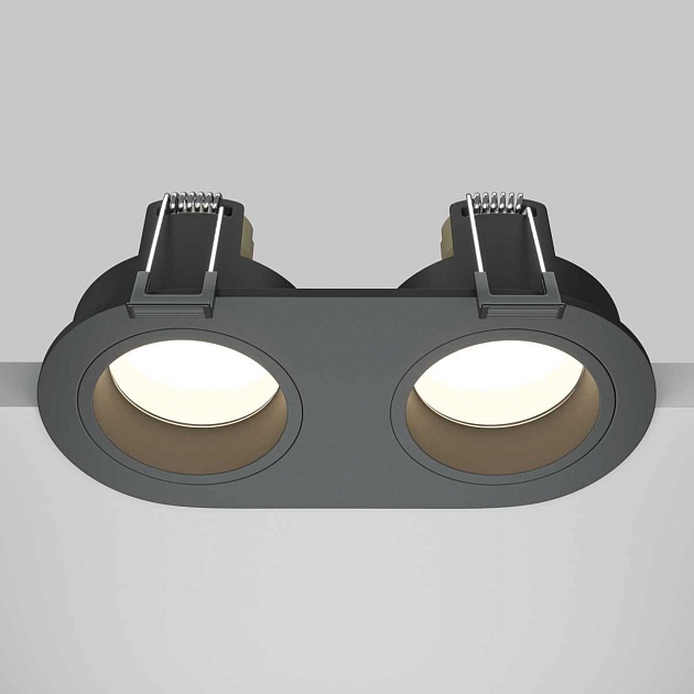 Встраиваемый светильник Maytoni Technical DL126-02-GU10-B изображение 2 Встраиваемый светильник Maytoni Technical DL126-02-GU10-B Фото № 2