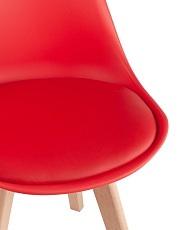 Кухонный стул Stool Group FRANKFURT красный дер. ножки Y863 red 5