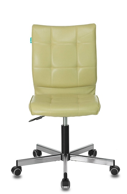 Офисное кресло Бюрократ светло зеленый искусственная кожа CH-330M/GREEN фото 4