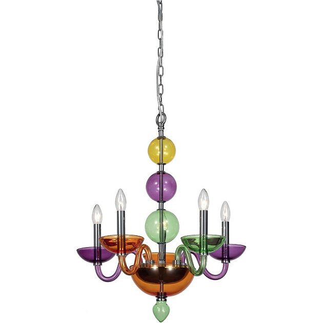 Подвесная люстра Divinare Letizia 1156/01 LM-5 Фото № 1