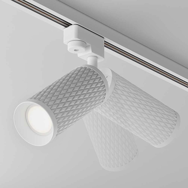 Трековый светильник Maytoni Track TR011-1-GU10-W изображение 2 Трековый светильник Maytoni Track TR011-1-GU10-W Фото № 2