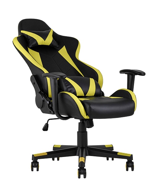 Игровое кресло TopChairs Gallardo желтое SA-R-1103 yellow фото 6