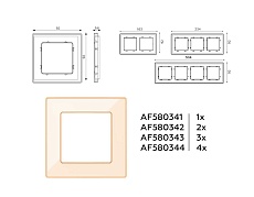 Рамка AMBRELLA VOLT AF580343 3