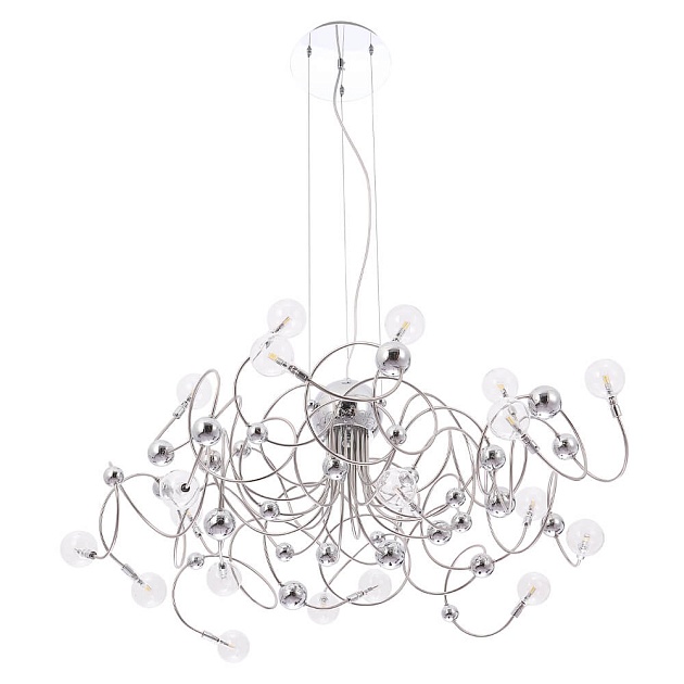 Подвесная люстра Crystal Lux Medusa SP20 Chrome Фото № 4