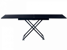 Стол-трансформер Levmar Cross G27/S53 черный глянец/ опоры черные 7512973510 2