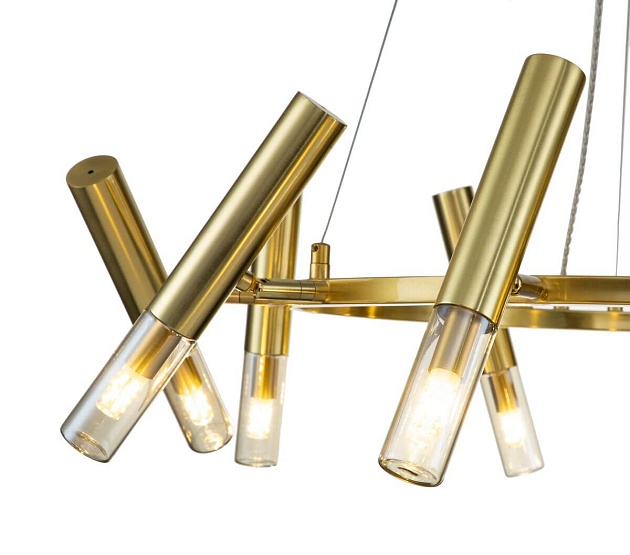 Подвесная люстра Indigo Sigaro 13006/10P Gold V000232 изображение 3 Подвесная люстра Indigo Sigaro 13006/10P Gold V000232 Фото № 3