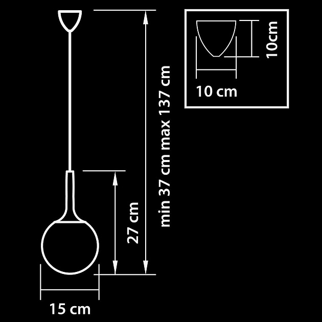 Подвесной светильник Lightstar Globo 813011 изображение 2 Подвесной светильник Lightstar Globo 813011 Фото № 2