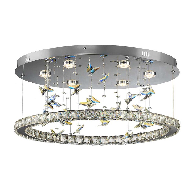 Люстра хрустальная с пультом Citilux ETERA CL322050 Фото № 12