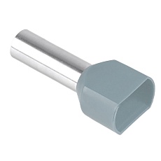 Наконечник штыревой втулочный изолированный НШВИ(2) 4,0-12 (DIY упаковка 25 шт) LD406-4012 50404 2