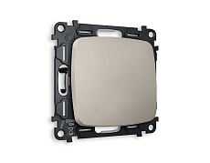 Комплект механизма 1-кл выключателя AMBRELLA VOLT OMEGA Серо-бежевый матовый QUANT (OP3610, VM101) MO361010