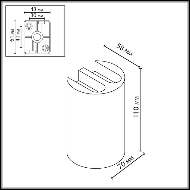 Настенный светильник Odeon Light NATURE 7125/4WL Фото № 2