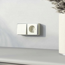 Розетка с заземлением Werkel Gallant слоновая кость W5071003 4690389164477 1