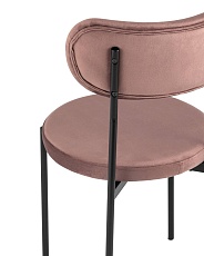 Кухонный стул Stool Group Барбара велюр пыльно-розовый DC-09040 HLR-44 4