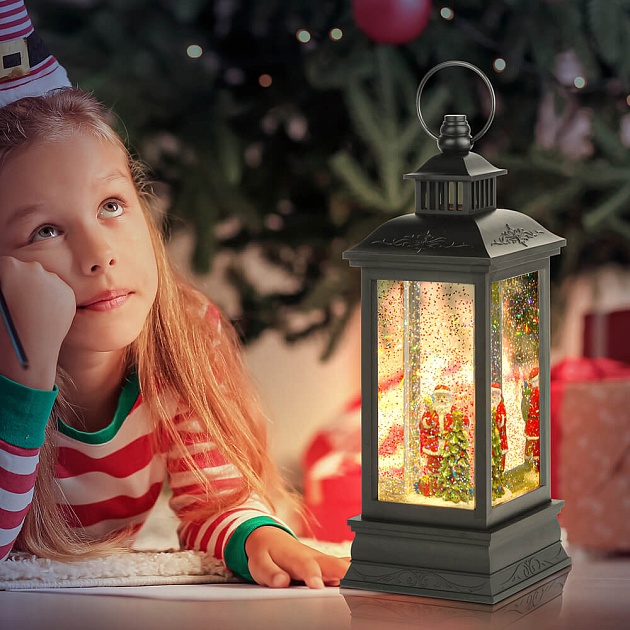Светодиодная новогодняя фигура ЭРА ENGDS-10 Дед Мороз 1 LED Б0051941 Фото № 6