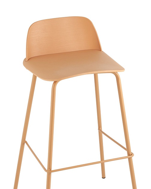 Барный стул Stool Group Mist 8063T 75 yellow Y06 изображение 3 Барный стул Stool Group Mist 8063T 75 yellow Y06 Фото № 3