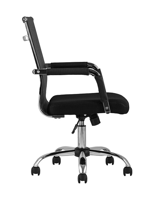 Офисное кресло TopChairs Clerk черное D-104 black изображение 3 Офисное кресло TopChairs Clerk черное D-104 black Фото № 3