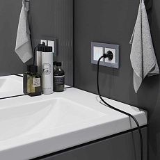 Сенсорный выключатель двухклавишный Werkel с подсветкой белый W4520001 4690389179556 4