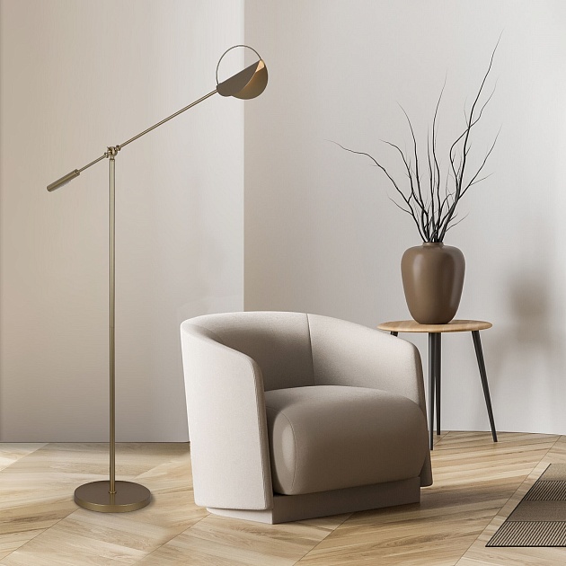 Торшер Eurosvet Grazia 01142/1 золото Фото № 3