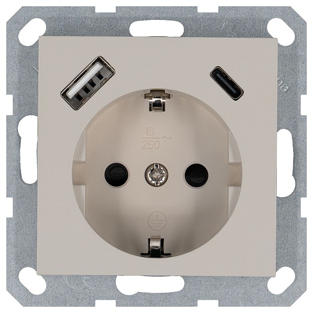 Розетка Jasmart G5501USB-25T изображение 1 Розетка Jasmart G5501USB-25T Фото № 1