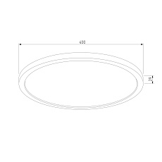 Потолочный светодиодный светильник TK Lighting 18905 Aqua CCT+DIM IP54 2
