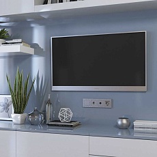 Лицевая панель Werkel Hammer для RJ-11 серебряный W1292006 4690389163197 2