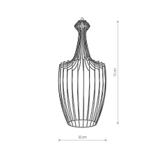 Плафон Nowodvorski Cameleon Luksor L 8593 1